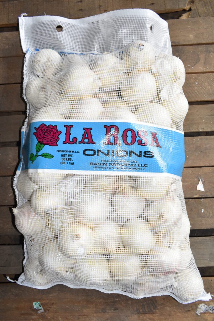 Cebolla Blanca Jumbo 50 Lbs.